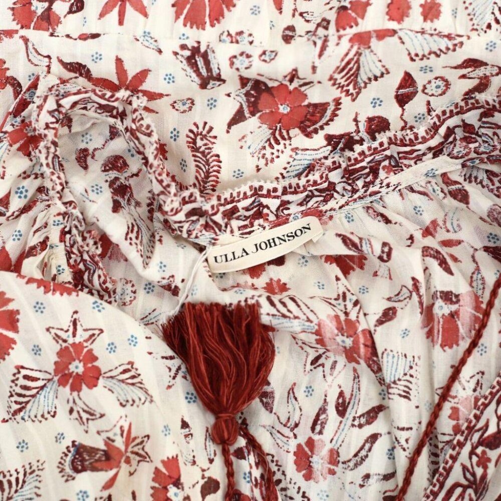 Ulla Johnson Floral Midi Dress Size Small - Picture 5 of 5